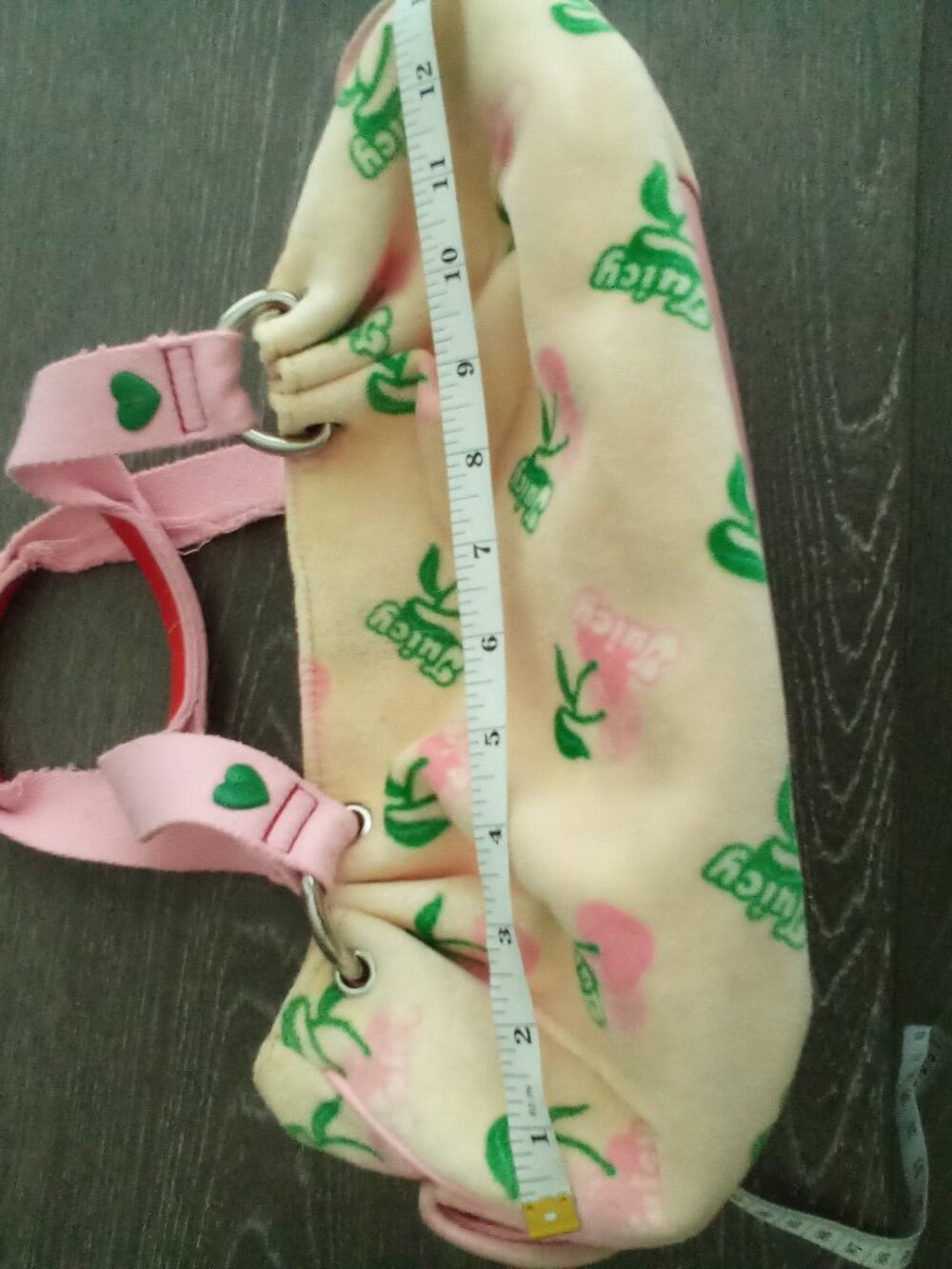 CHERRY GELATO VINTAGE JUICY COUTURE FLUFFY - Picture 2 of 12